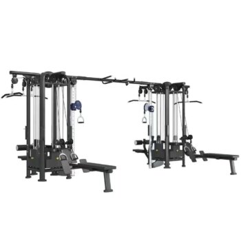 8-Station Multi-Jungle Steel Gym Equipment