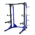 HD Adjustable Half Rack Steel Power Rack Home Gym Safety