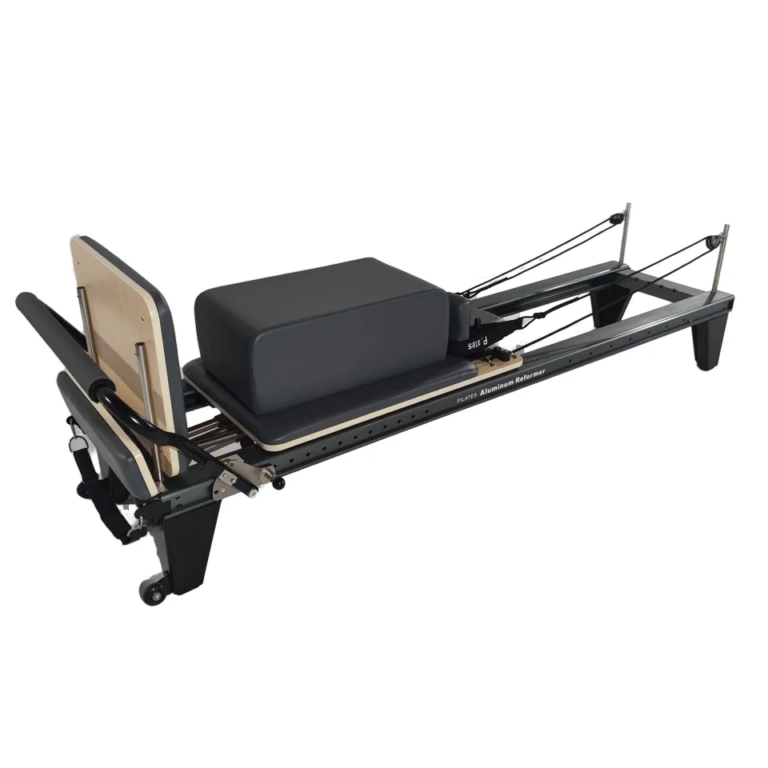 Pilates Reformer Machine Aluminum Frame 220kg Max Load for Studio & Home Use