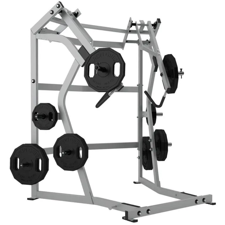 Steel Plate Loaded Ground Base Jammer for Commercial Gym Strength Training Equipment