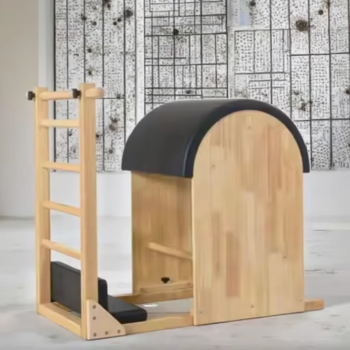 Durable Oak Wood Pilates Ladder Barrel for Home Studio