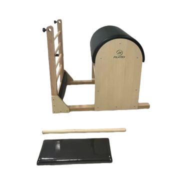 Adjustable Oak Maple Wooden Pilates Ladder Barrel
