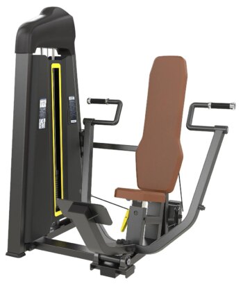 Pin Loaded Seated Chest Press Machine Gym Strength Training