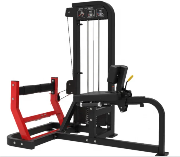 Seated Calf Raise Gym Machine Adjustable Steel Multi-Function
