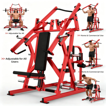 Commercial Plate Loaded Chest Press Gym Machine