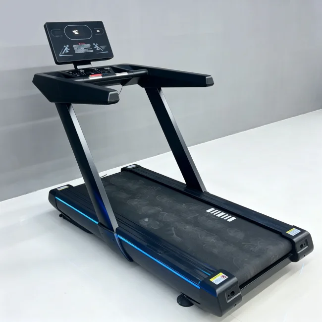 Gym Equipment Commercial Electric Treadmill LED Screen Adjustable Speed Heart Rate