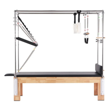 Pilates Core Bed Reformer Cadillac Machine - Premium Oak for Studio & Home Workouts