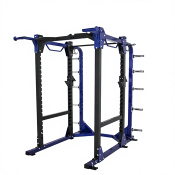 Heavy-Duty British Steel Outdoor Fitness Half Rack for Commercial Gyms CE ISO