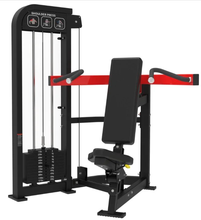 Adjustable Seated Lat Pulldown Machine with Pin Load Selection for Chest & Back Training - Image 4