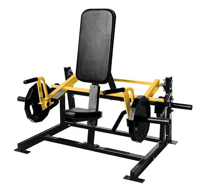 Commercial Plate-Loaded Adjustable Shrugs Machine for Seated & Standing Traps Workouts