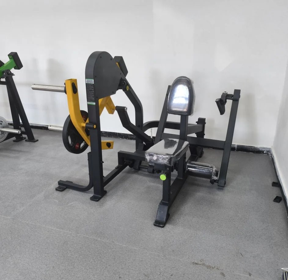 Commercial Plate Loaded Row Machine with Adjustable Angle for Back Muscle Training - Image 5