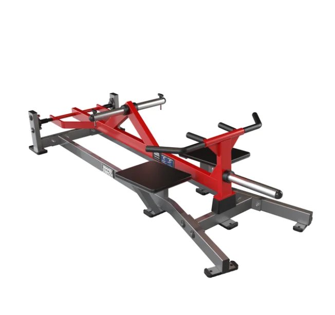 T-Bar Row Machine Commercial Gym Strength Training Equipment with Non-Slip Surface
