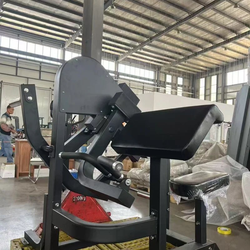 Dual-Function Plated Loaded Low Row Machine for Commercial Gym Strength Training - Image 5