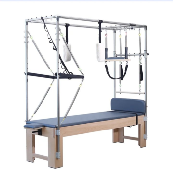 Pilates Reformer Cadillac Bed with German Springs for Full-Body Strength Training