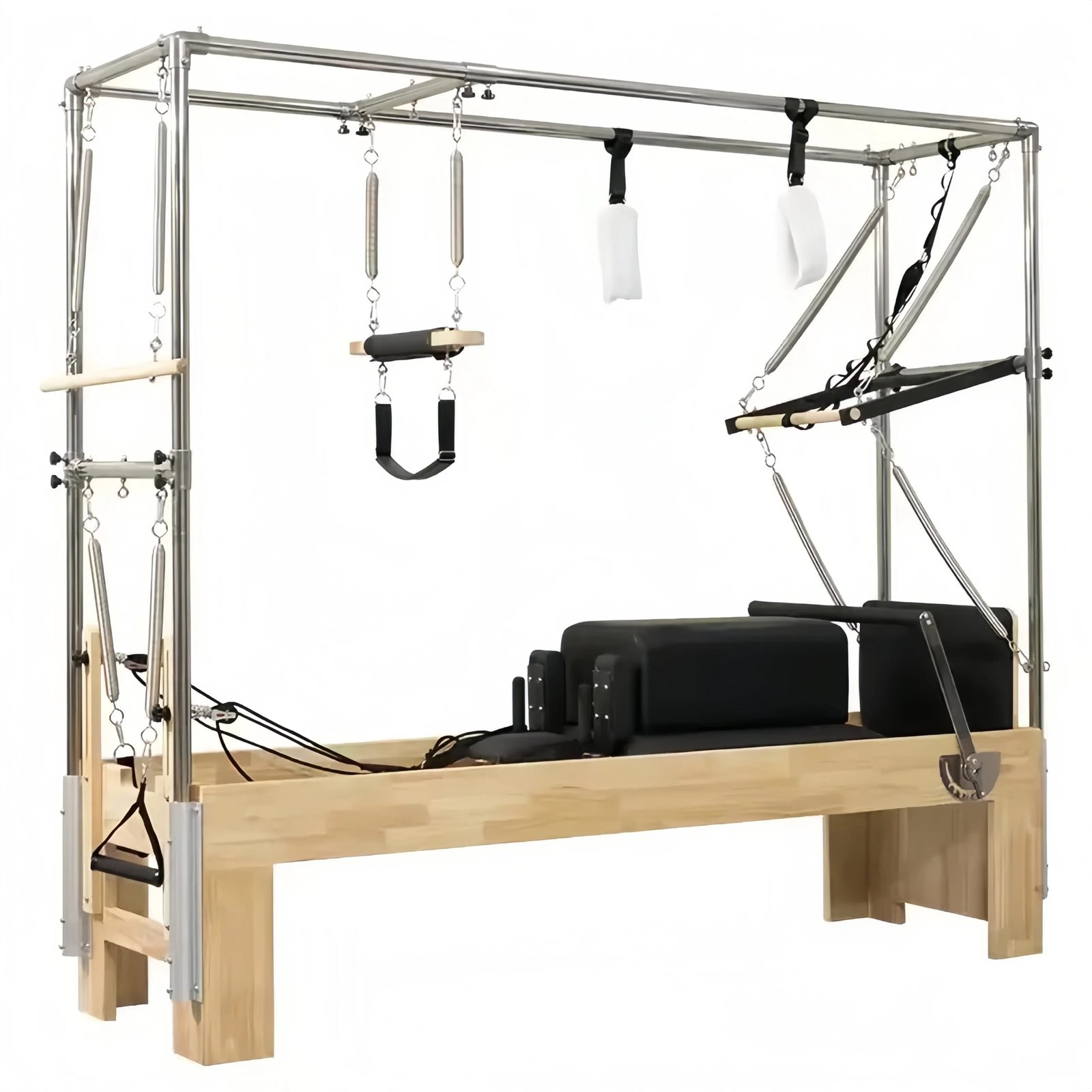 3 in 1 Professional Cadillac Bed with German Springs for Pilates Studio & Home Gym