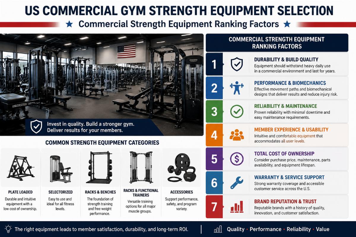 Which US Commercial Strength Equipment Ranking Actually Matches Your Gym's Real Constraints?
