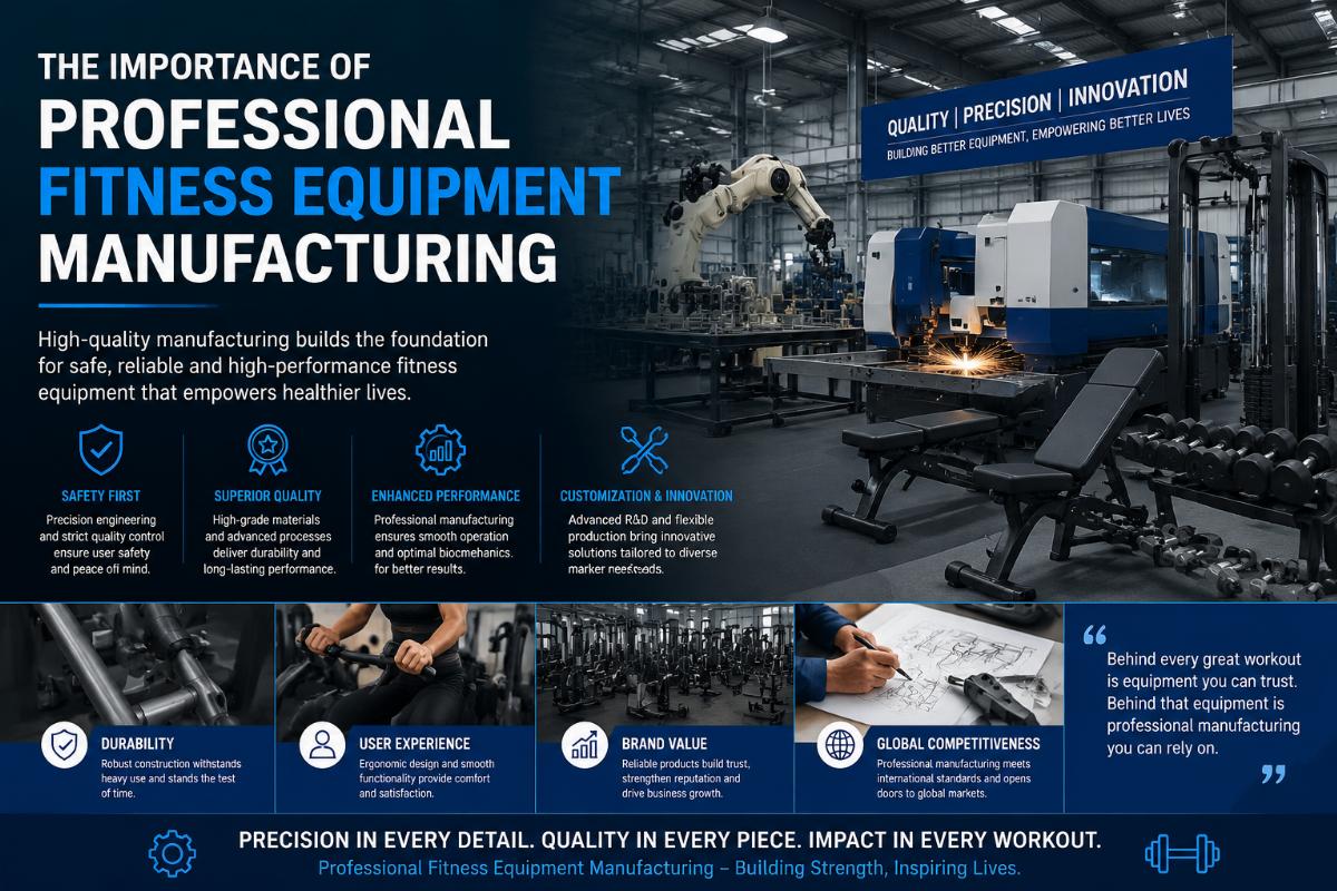 The Importance of Professional Fitness Equipment Manufacturing