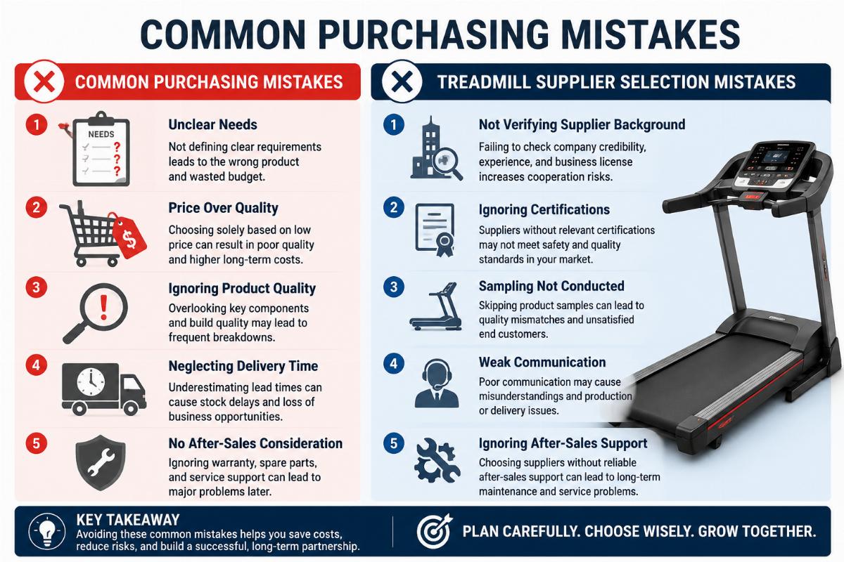 Common purchasing mistakes