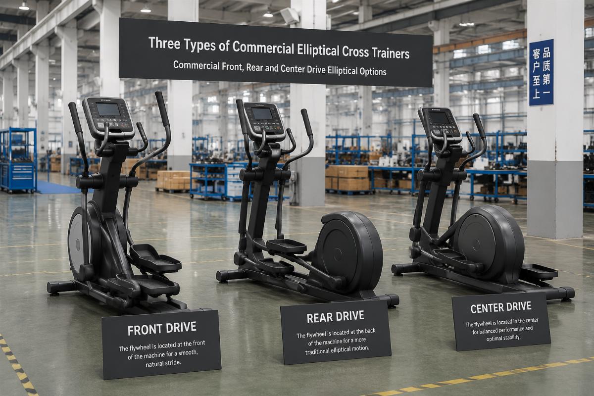 How to Source Quality Commercial Ellipticals: Front/Rear/Center Drive From China Manufacturers