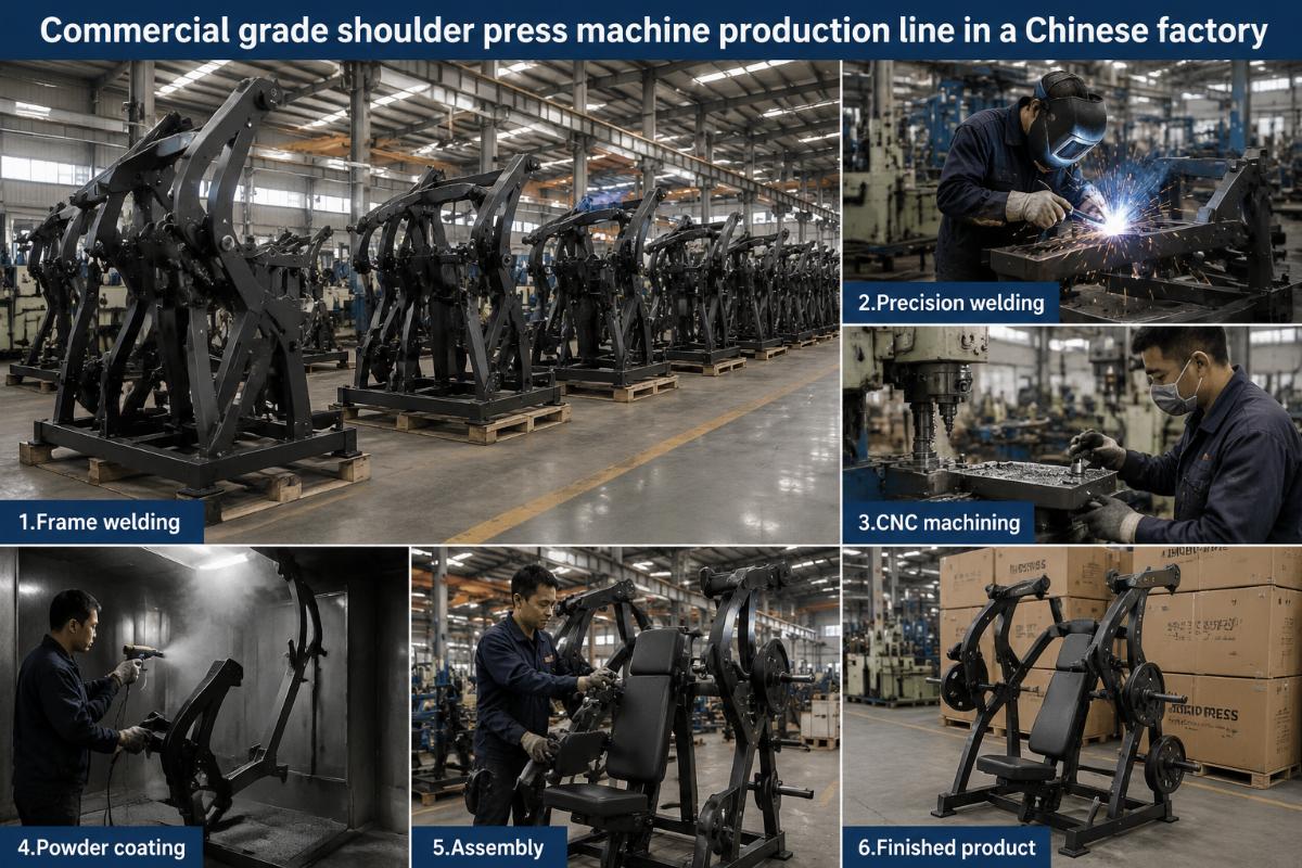 3 Rules to Get Factory Direct Commercial Shoulder Press from Chinese Manufacturers