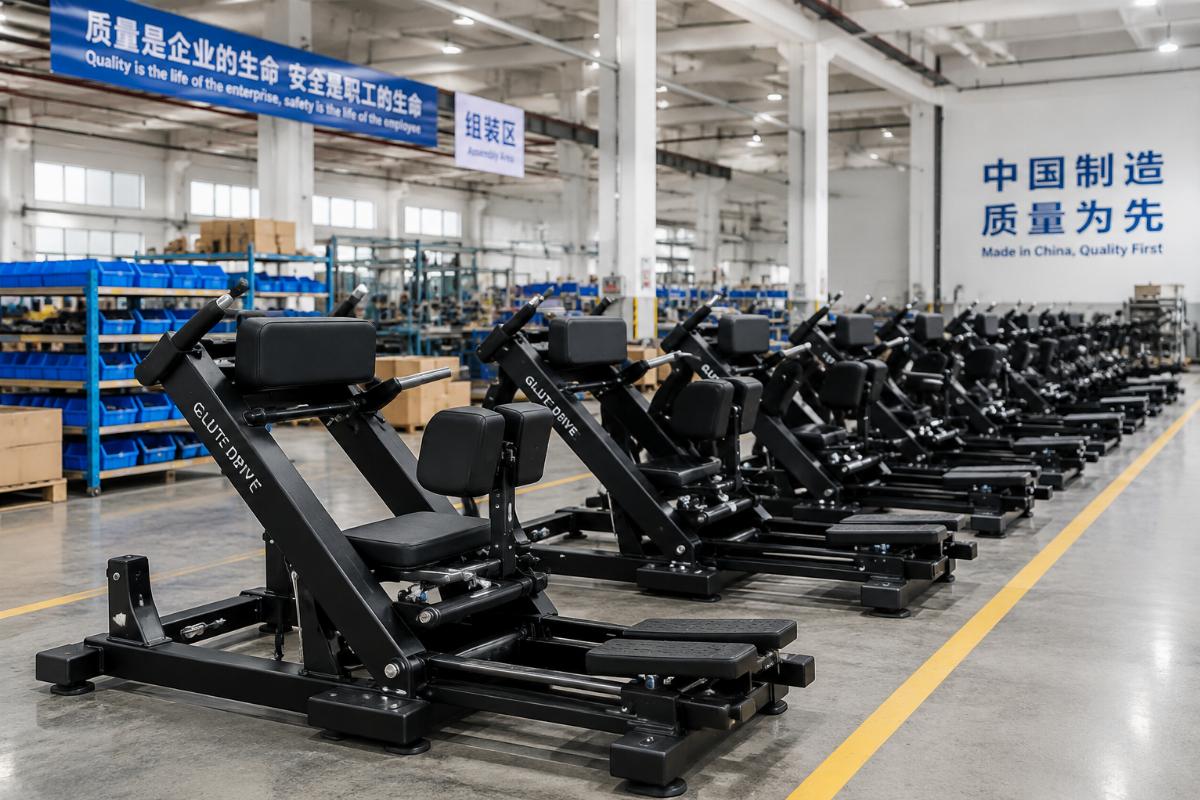 How to Source Reliable Glute Drive Machine From China Manufacturers for Gyms