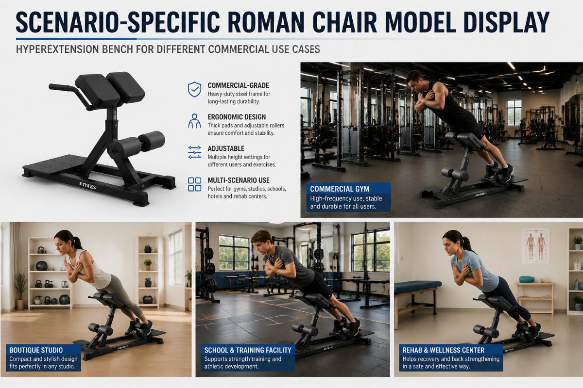 Scenario-specific Roman chair model display