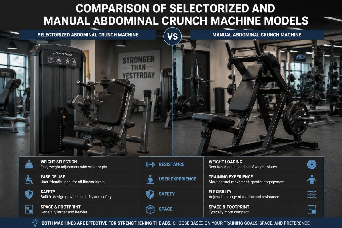 How to Pick Suitable Abdominal Crunch Machines from Leading China Manufacturers